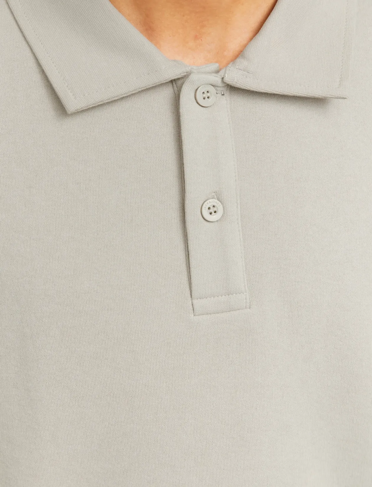 JJEBRADLEY SWEAT POLO NOOS - Polostrik