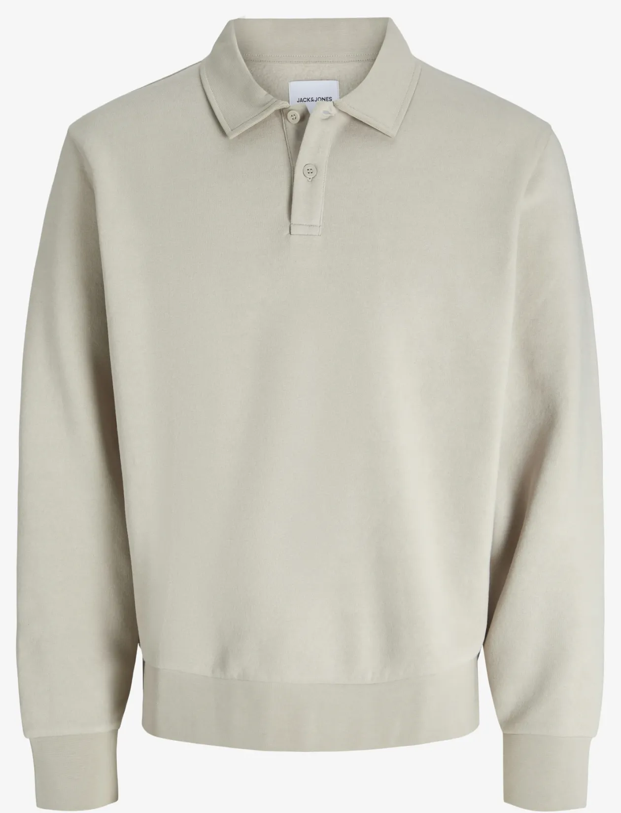JJEBRADLEY SWEAT POLO NOOS - Polostrik