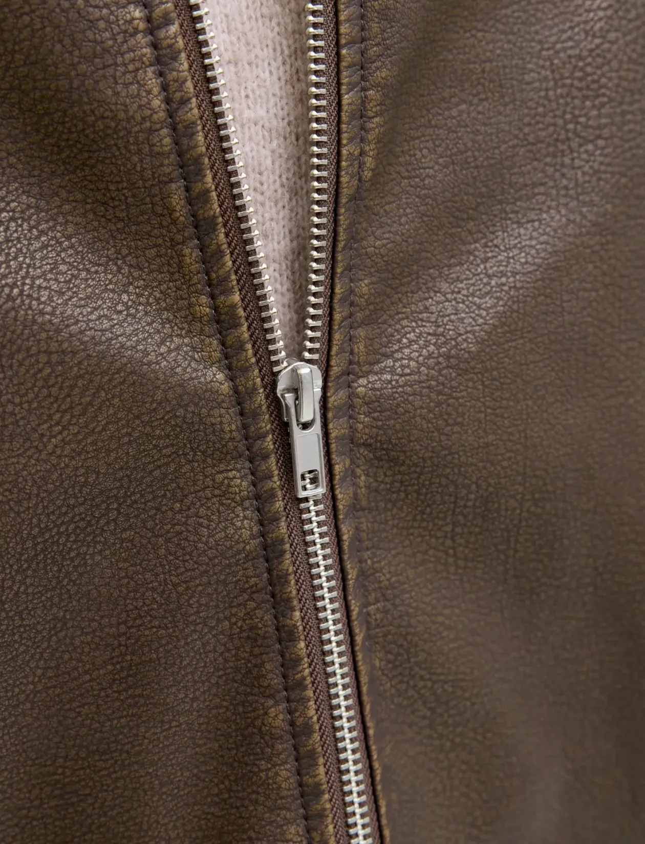 JJECASABLANCA PU JACKET NOOS - Læderjakker