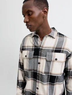 JJECHARGE OVERSHIRT LS NOOS - Jakker og frakker