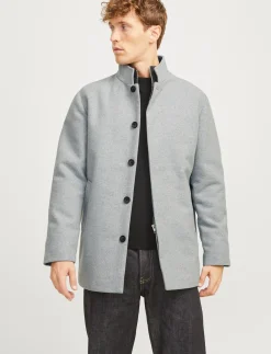 JJEHARRISON WOOL BLEND JACKET SN - Uldjakker