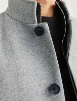 JJEHARRISON WOOL BLEND JACKET SN - Uldjakker
