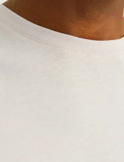 JJEORGANIC BASIC TEE SS O-NE 5PK MP NOOS - T-Shirts