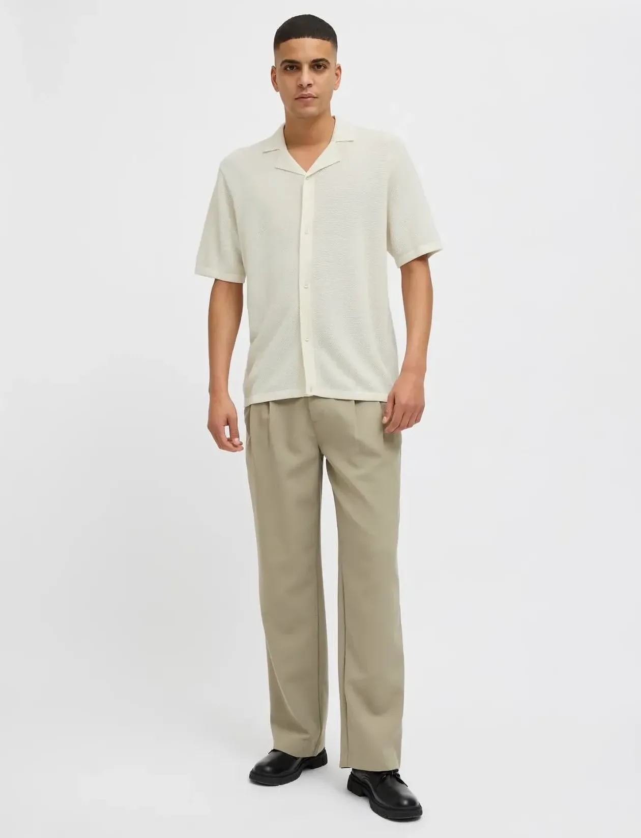 JJORION KNIT RESORT SS - Kortærmede