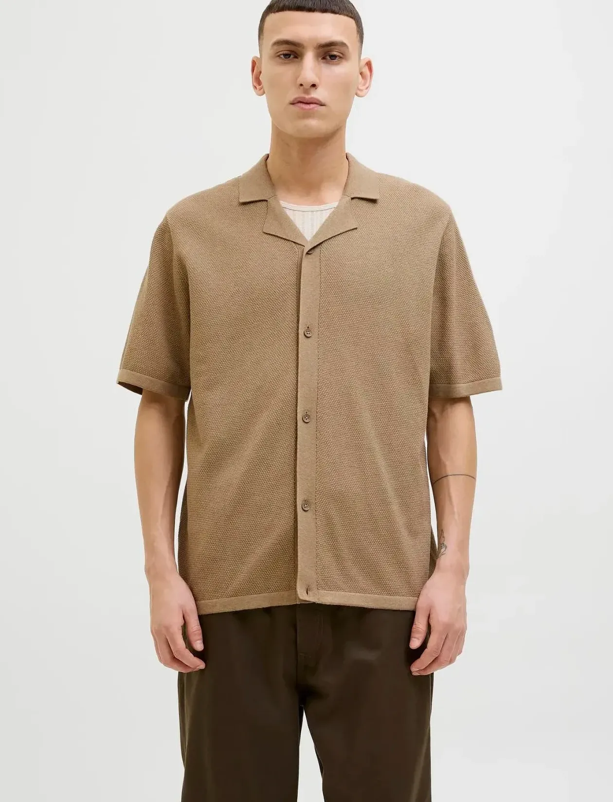JJORION KNIT RESORT SS - Kortærmede