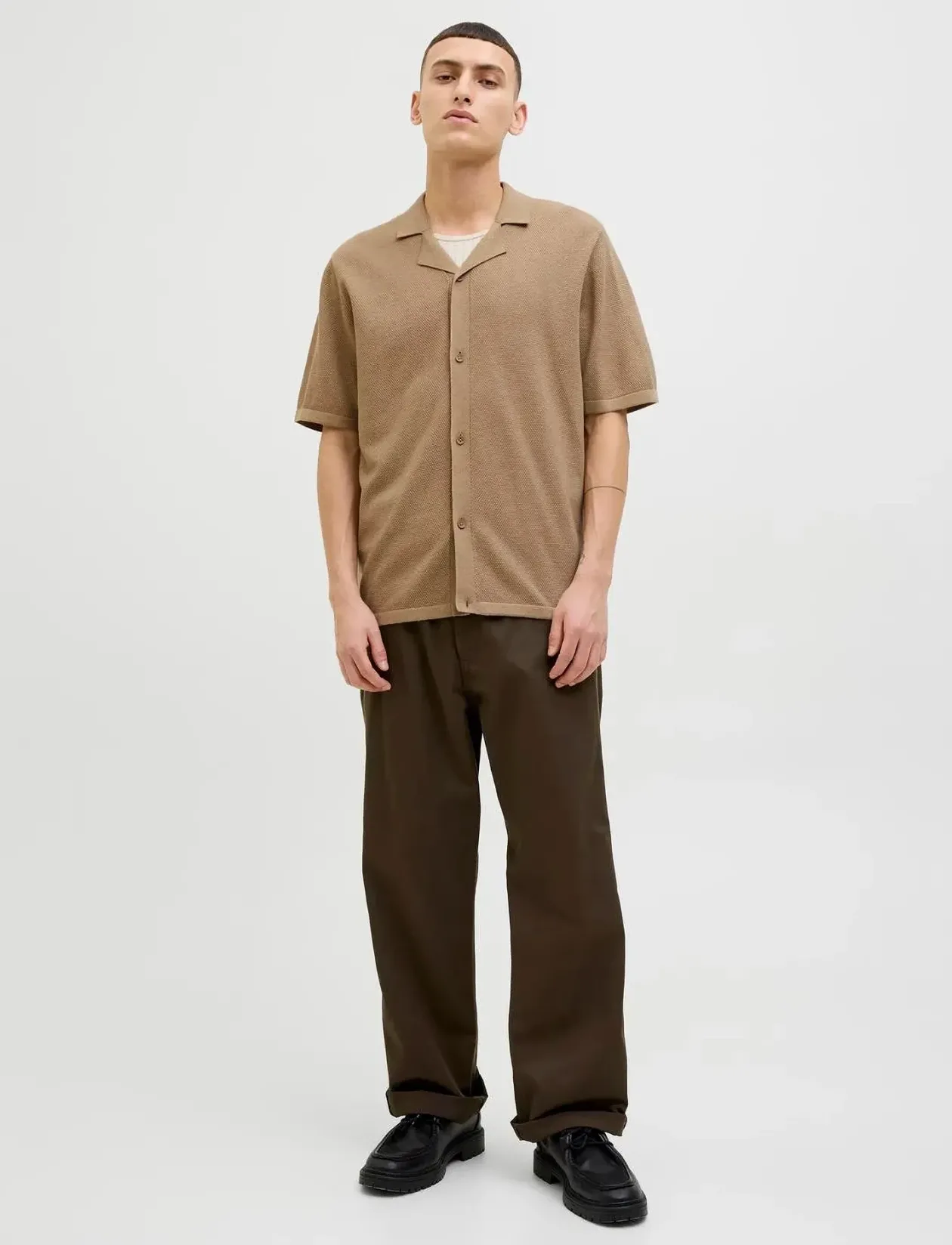 JJORION KNIT RESORT SS - Kortærmede