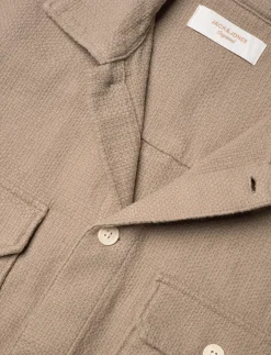 JORUPSTATE TEXTURE OVERSHIRT LS - Jakker og frakker