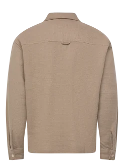 JORUPSTATE TEXTURE OVERSHIRT LS - Jakker og frakker