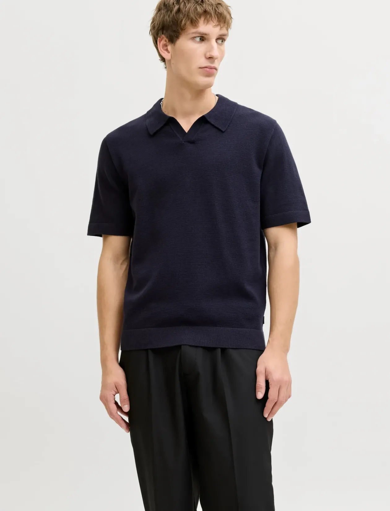 JPRBLAMILANO SPRING SPLIT NECK SS SN - Kortærmede