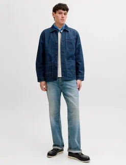 JPRBLUDERRY DNM L/S OVERSHIRT STYD - Jakker og frakker
