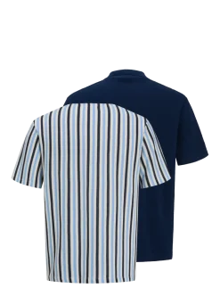 JPRBLUHARRY SS SPLIT NECK POLO SN 2PK MP - Kortærmede