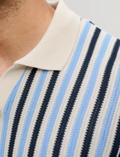 JPRBLUHARRY SS SPLIT NECK POLO SN 2PK MP - Kortærmede