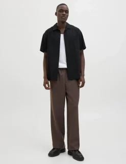 JPRCCEASTON SEERSUCKER S/S SHIRT LN - Hørskjorter