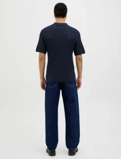 JPRCCJOEL KNIT POLO SS SN - Kortærmede poloer