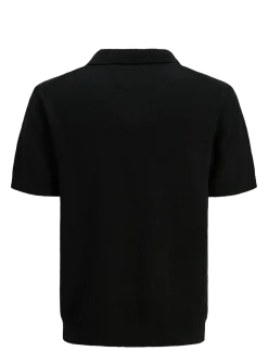 JPRCCWILDER KNIT SPLIT NECK - Kortærmede poloer