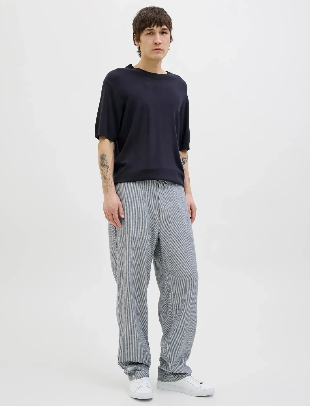 JPRCCWILLIAM KNIT CREW NECK SS SN - Rund hals