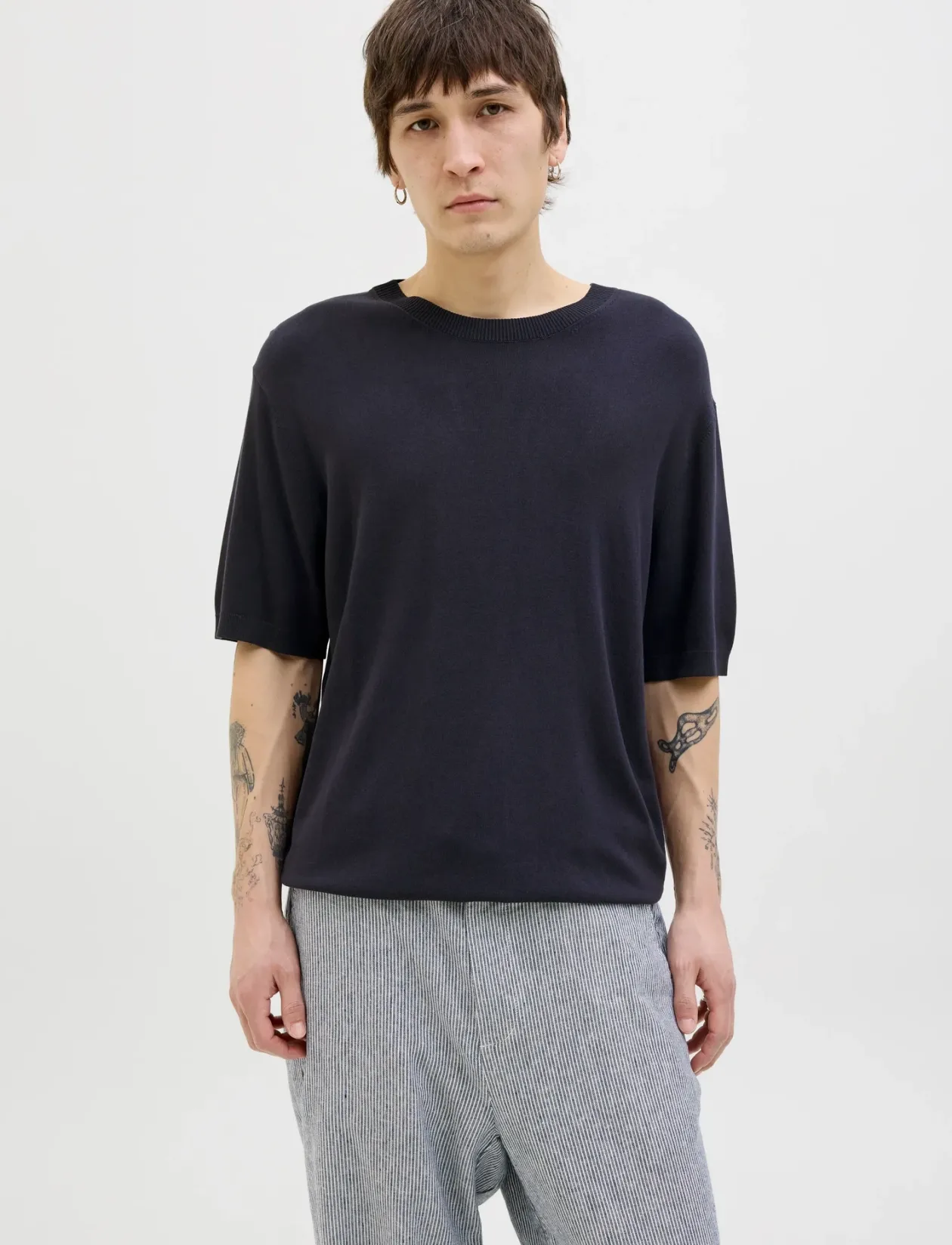 JPRCCWILLIAM KNIT CREW NECK SS SN - Rund hals