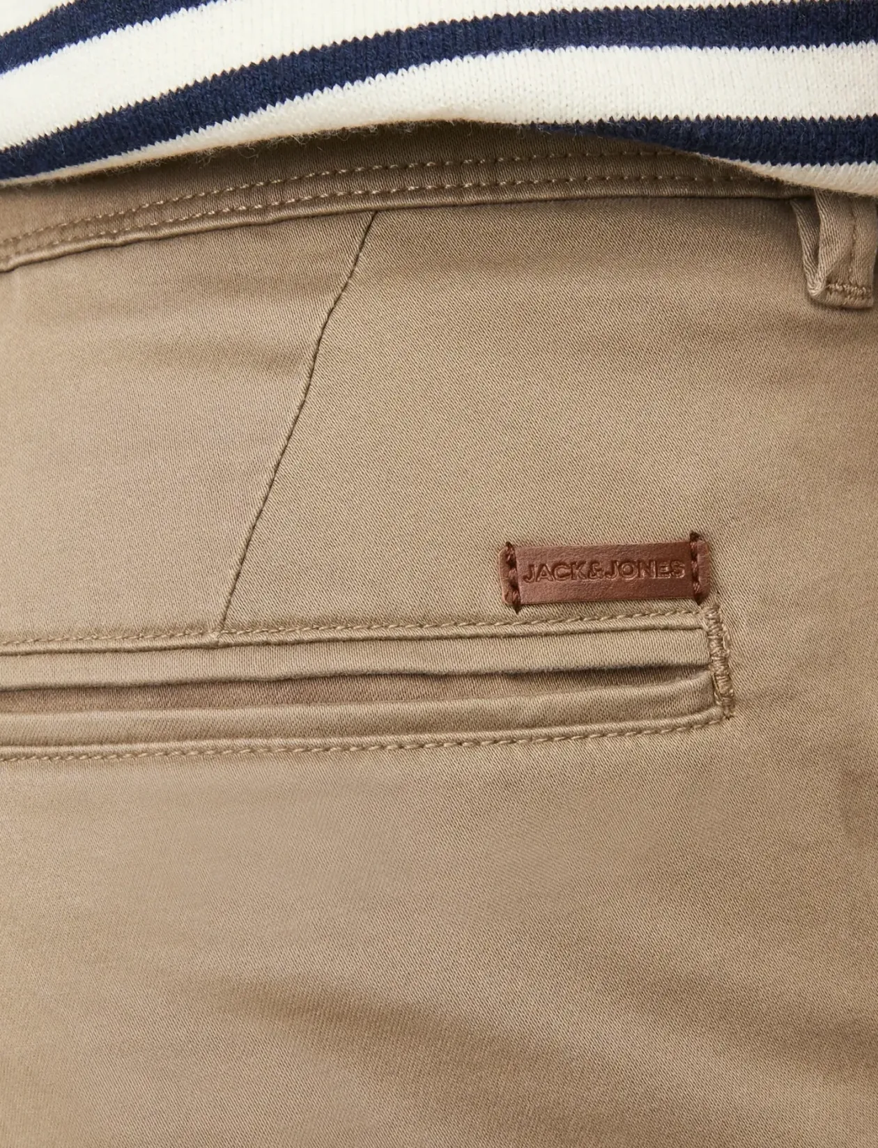 JPSTMARCO BOWIE SA BEIGE NOOS - Chinos