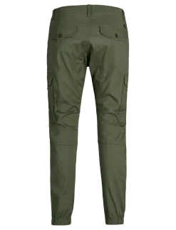 JPSTPAUL FLAKE CARGO OLIVE NIGHT NOOS - Cargobukser