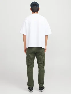 JPSTPAUL FLAKE CARGO OLIVE NIGHT NOOS - Cargobukser