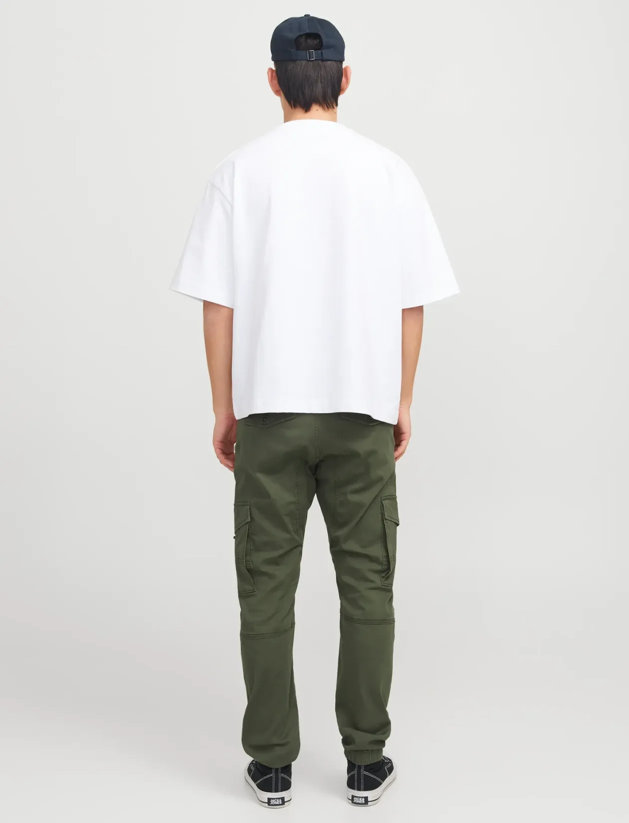 JPSTPAUL FLAKE CARGO OLIVE NIGHT NOOS - Cargobukser