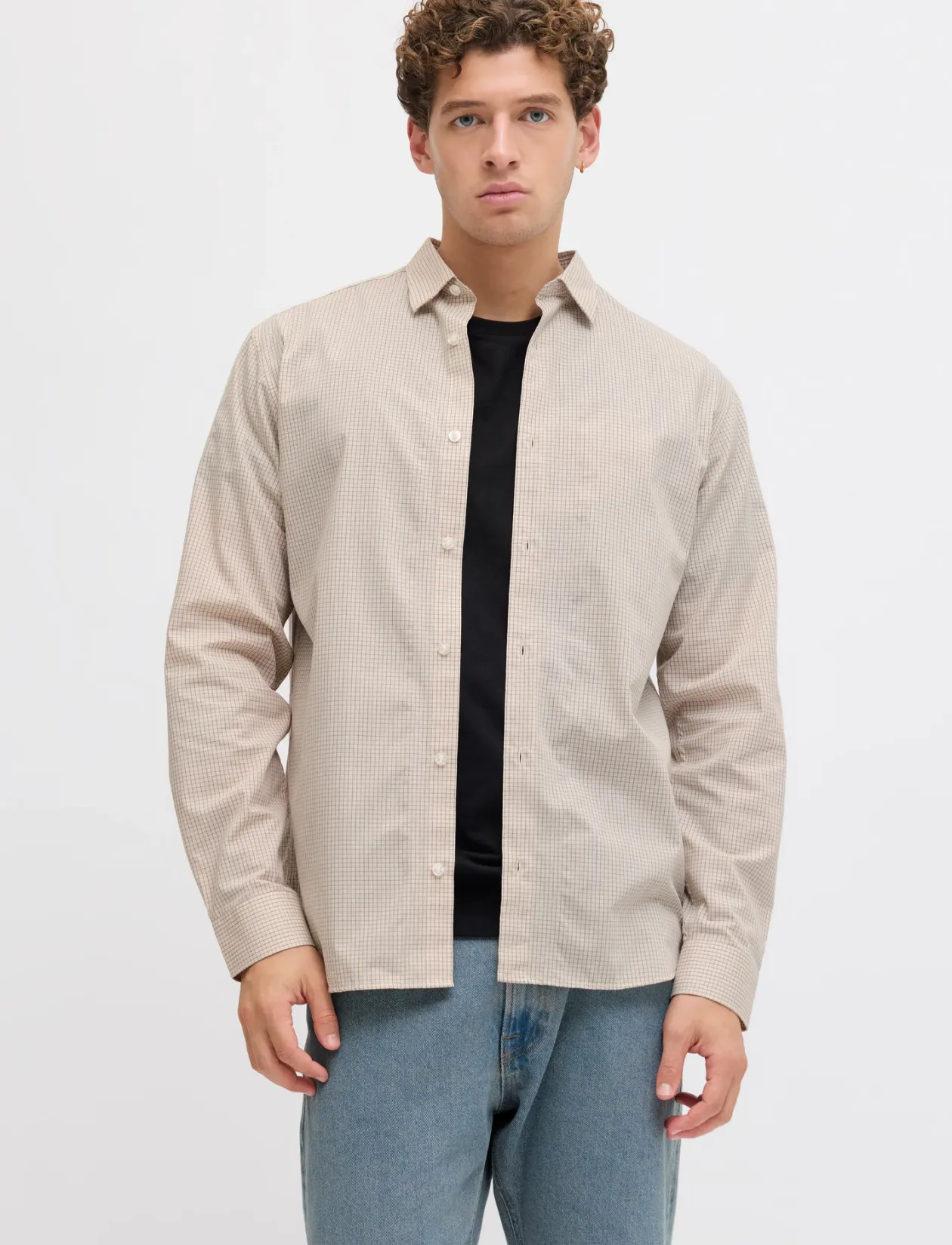 JREBGAVIN CHECK SHIRT LS - Ternede skjorter