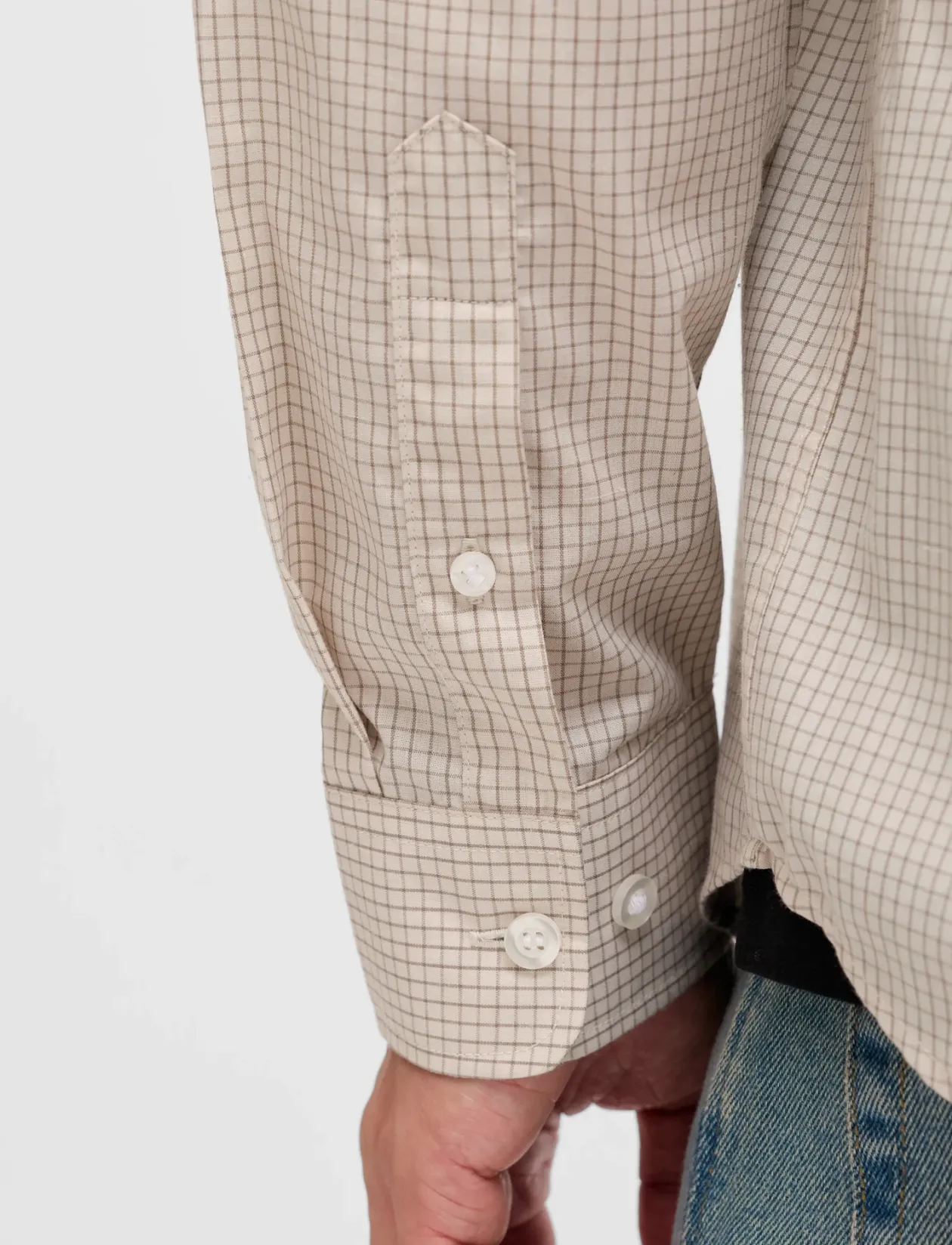 JREBGAVIN CHECK SHIRT LS - Ternede skjorter