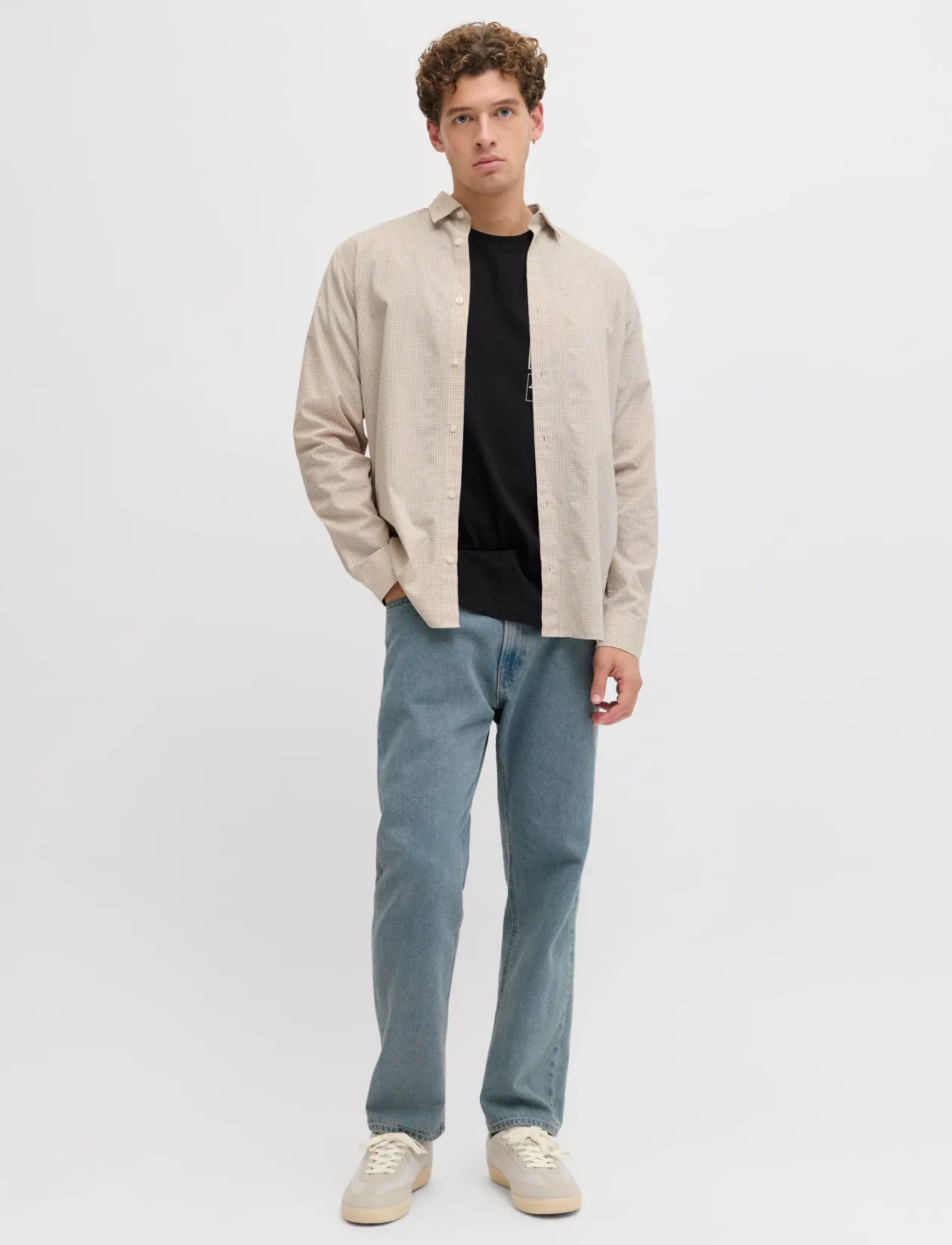 JREBGAVIN CHECK SHIRT LS - Ternede skjorter
