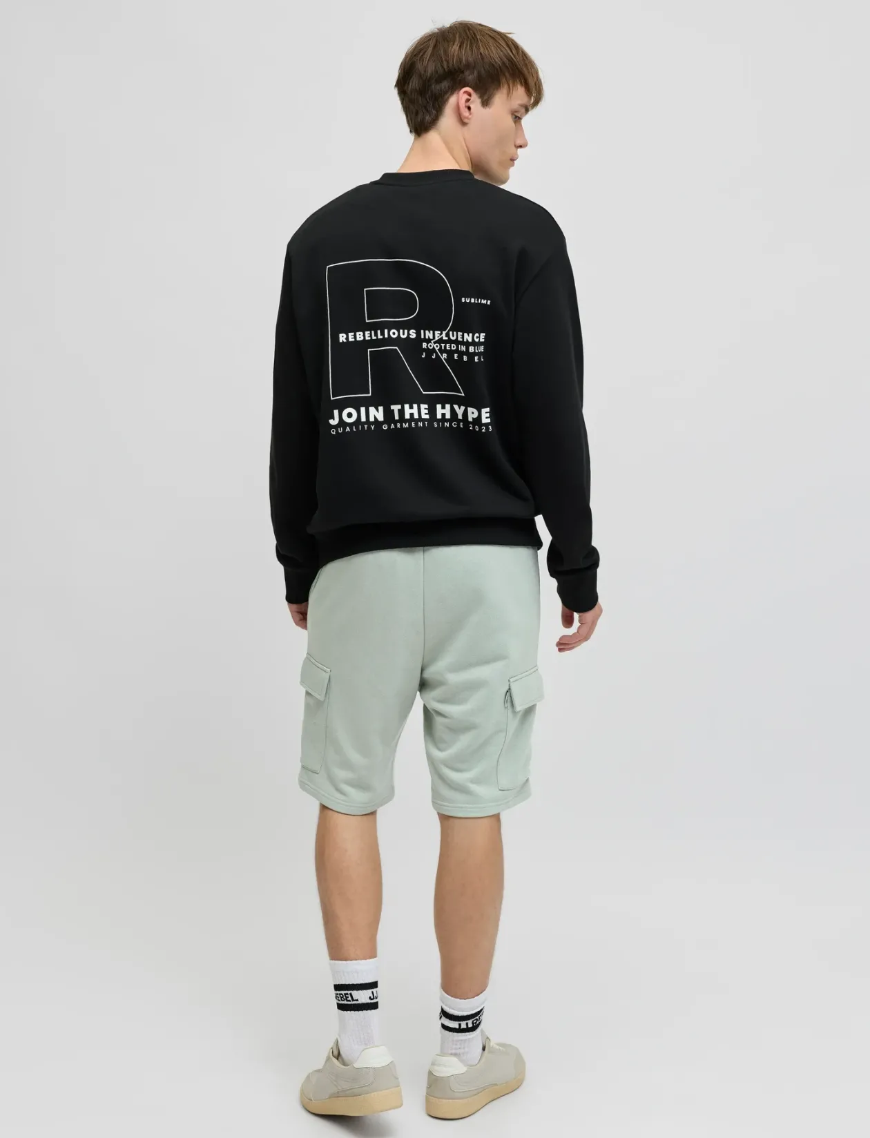 JREBGORM REG QUEST CARGO SWEAT SHORTS - Cargo shorts