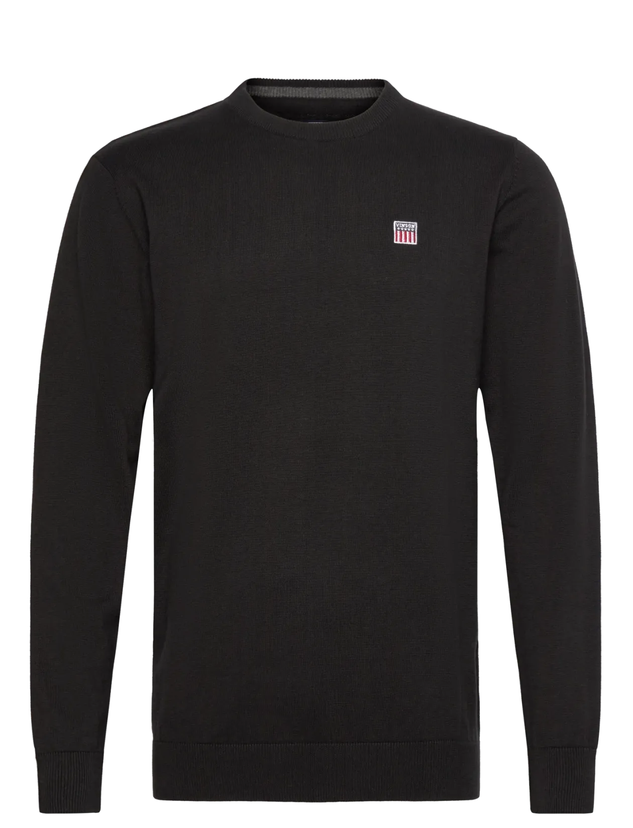 Julian reg cot VIN M KNIT - Rund hals