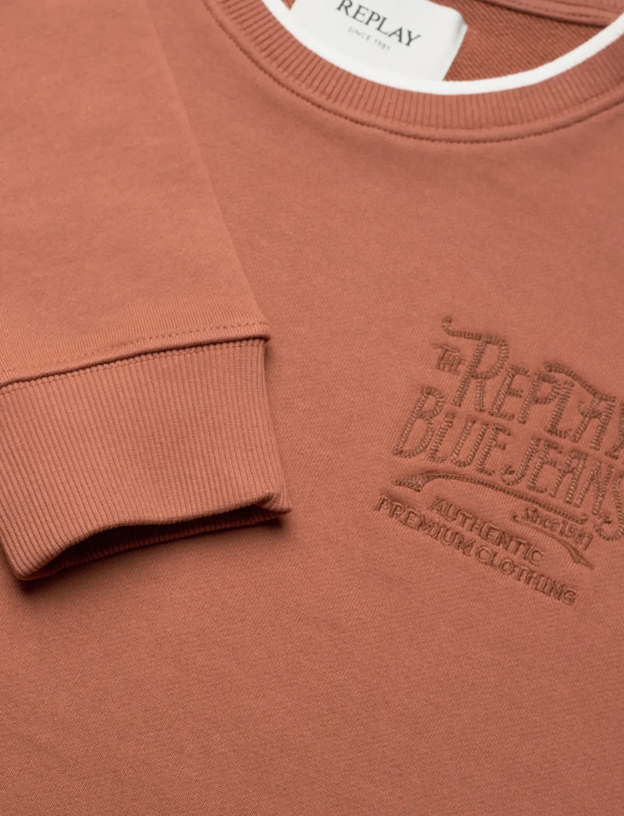 Jumper REGULAR FLEECE TOBACCO - Sweatshirts