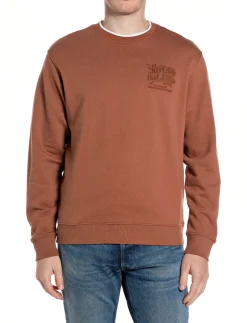 Jumper REGULAR FLEECE TOBACCO - Sweatshirts