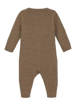 Jumpsuit - Knitted - Langærmede
