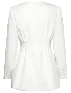 Juno collarless suit blazer - Enkeltradede blazere