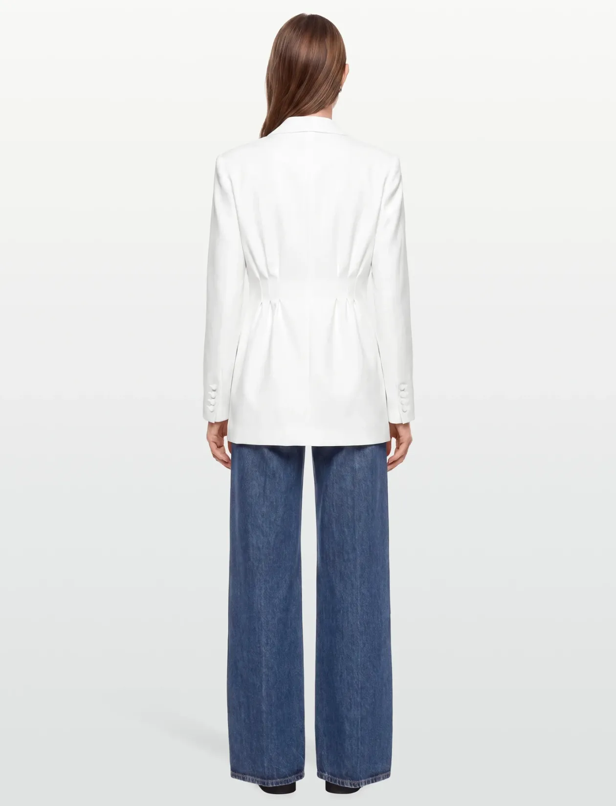 Juno collarless suit blazer - Enkeltradede blazere