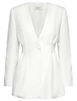 Juno collarless suit blazer - Enkeltradede blazere