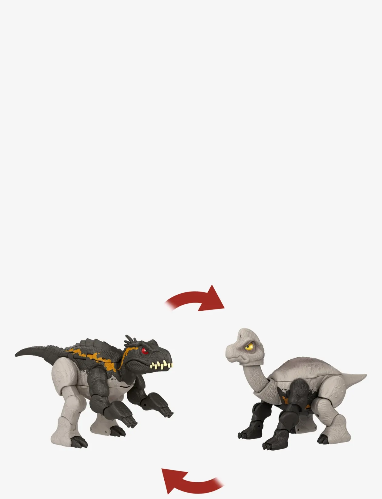 Jurassic World FIERCE CHANGERS MASSIVE STRETCH Indoraptor & Brachiosaurus - Dyr