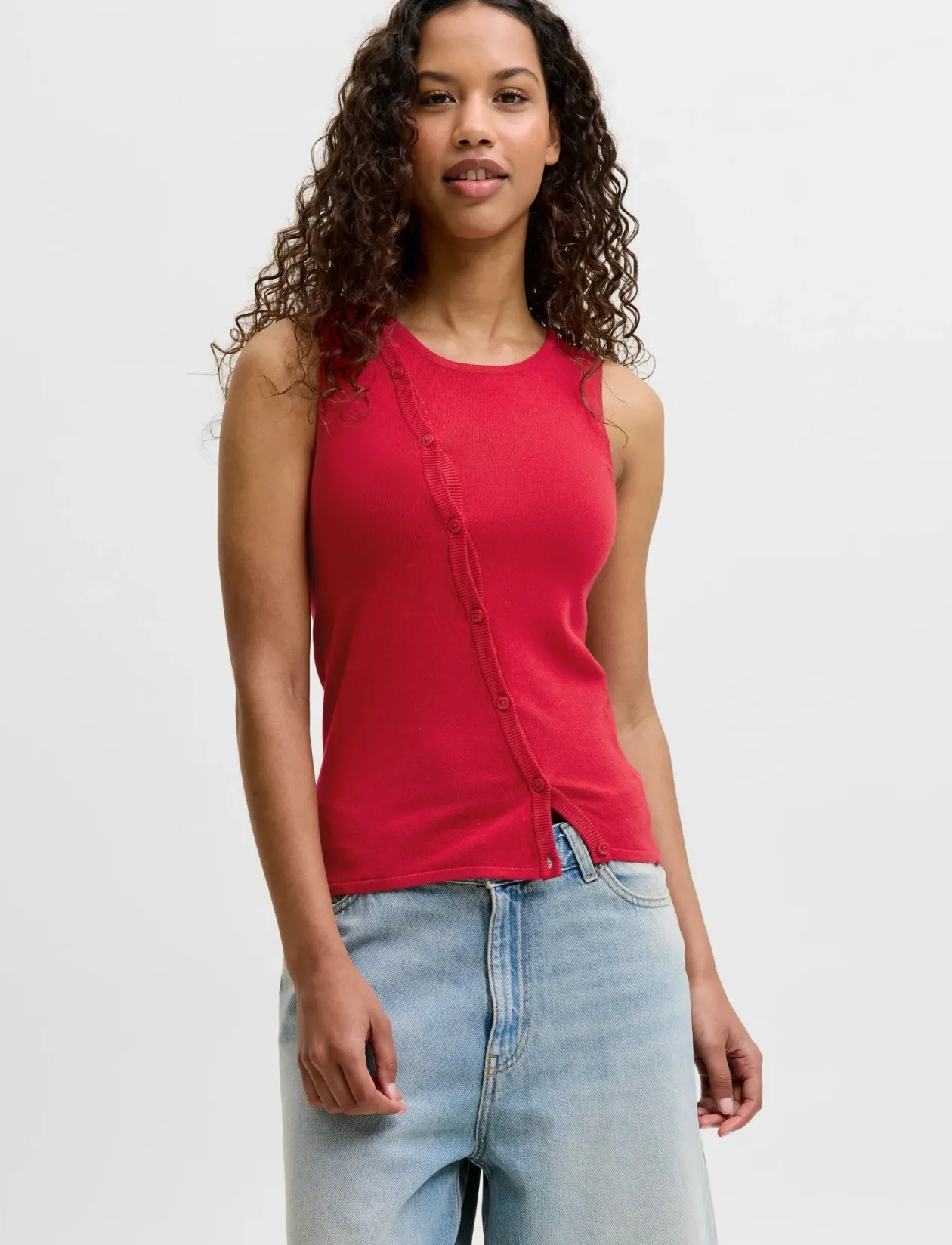 JXAMBER COMFY TOP KNIT LN - Strik