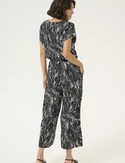 KAmira Plain Weave Jumpsuit Printed - Buksedragter