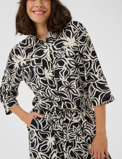 KAsanne Plain Weave Jumpsuit Printe - Buksedragter