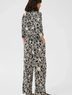 KAsanne Plain Weave Jumpsuit Printe - Buksedragter