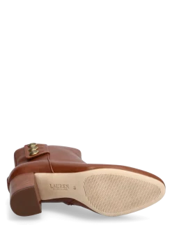 Kennedi Calfskin Bootie Heel - Ankelstøvler med hæl