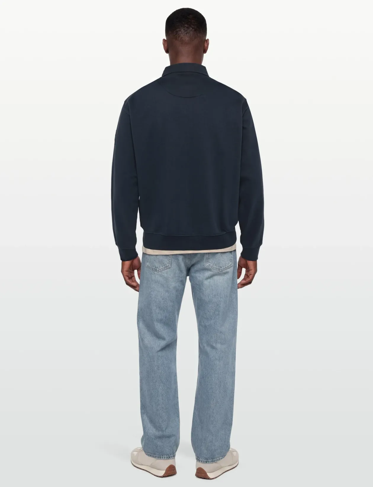 KESISI SWEAT POLO - Langærmede