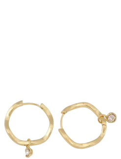 Kitty crystal pendant ring ear g/clear-Onesize - Creoler