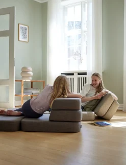 KK 3 Fold Sofa Single - Sand w. Sand - Sofa