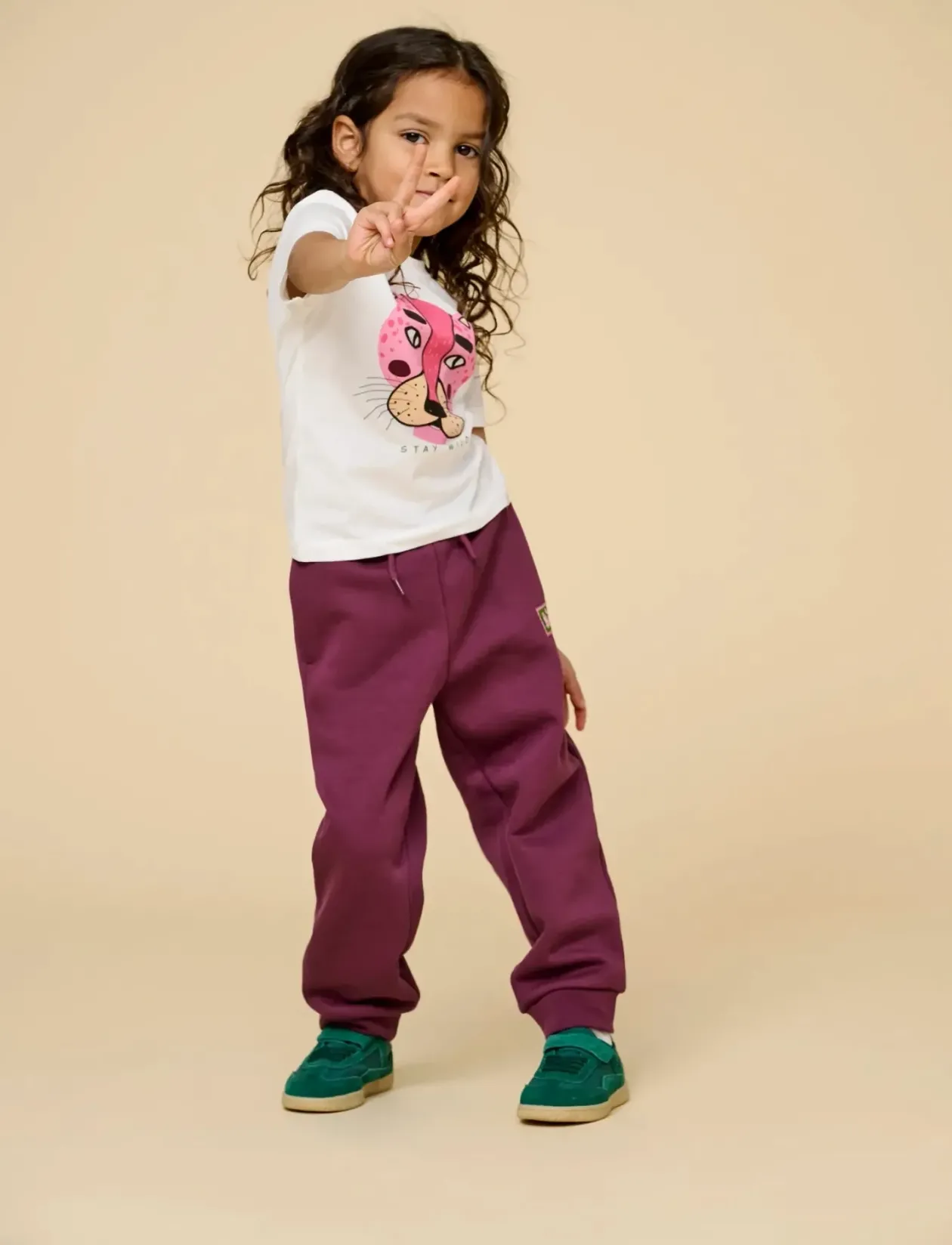 KMGLEONORA LIFE REG PANT BRU SWT - Sweatpants