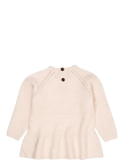 KNITTED PULLOVER W. FRILL - Trøjer
