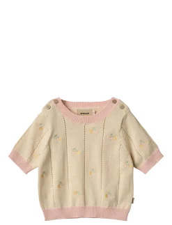 Knit Top S/S Malvina - Trøjer