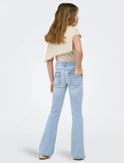 KOGPHOEBE LW BACK POC FLARED DNM BOX - Bootcut jeans