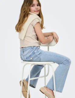 KOGPHOEBE LW BACK POC FLARED DNM BOX - Bootcut jeans